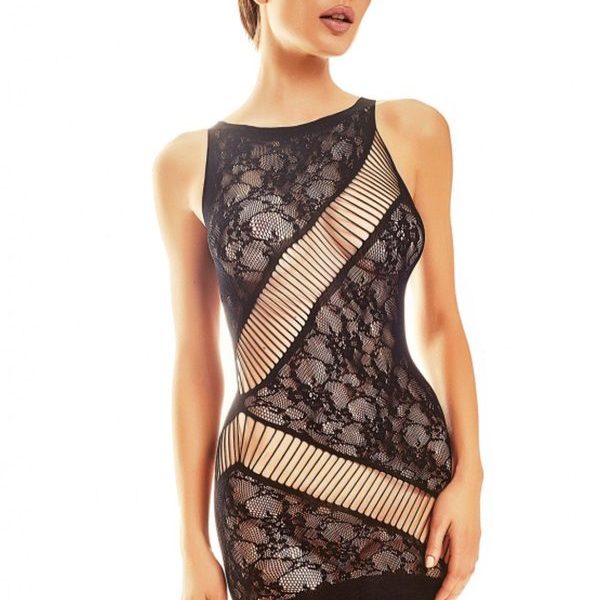 ADIOS black bodystocking