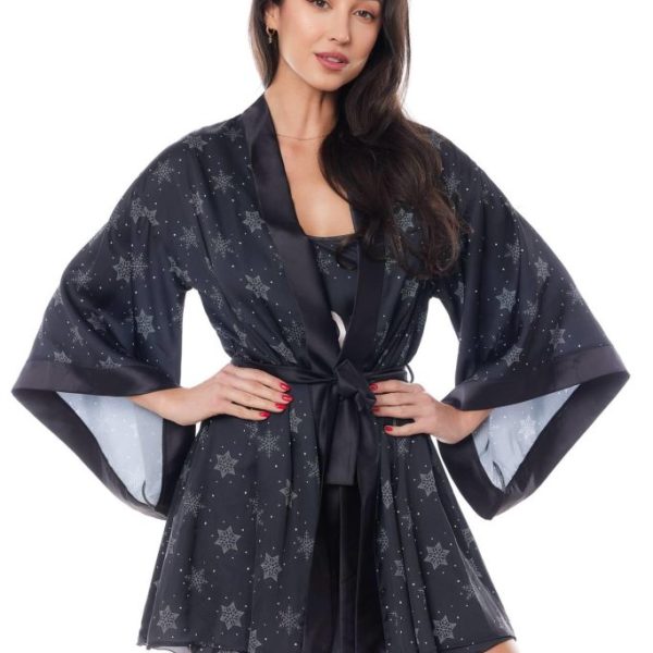 ASTER ROBE BLACK