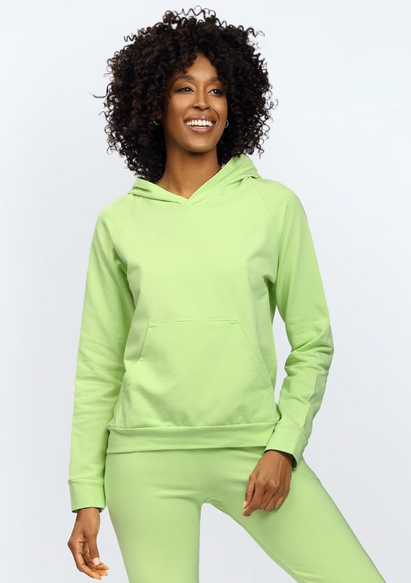 BLUZA SEATTLE JASNY ZIELONY BAWEŁNA