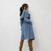 Długi płaszcz Jeans - obrazek 2