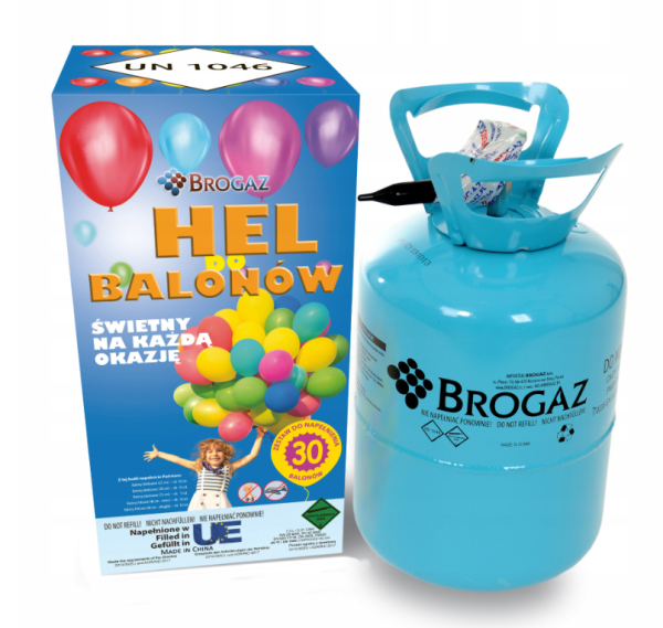 Butla z Helem HEL do Balonów